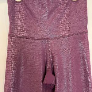 DYI aka Define Your Inspiration Burgundy/Plum Leggings